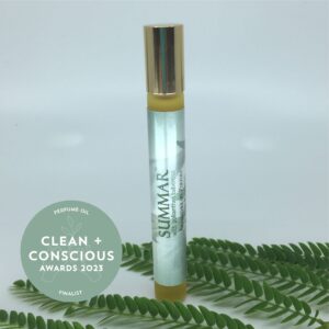 Natural Parfum Oil Summar is a finalist in the Clean and Conscious Awards 2023