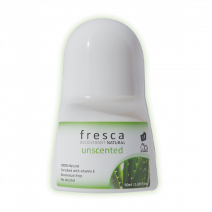 Fresca Natural Unscented deodorant is fragrance free. Enriched with Vitamin E, a high powered anti-oxidant to help detox your armpits.