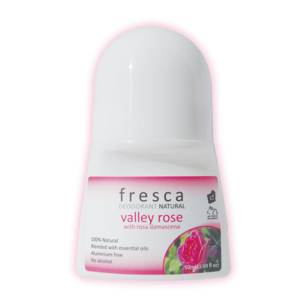 Fresca Natural Valley Rose natural deodorant