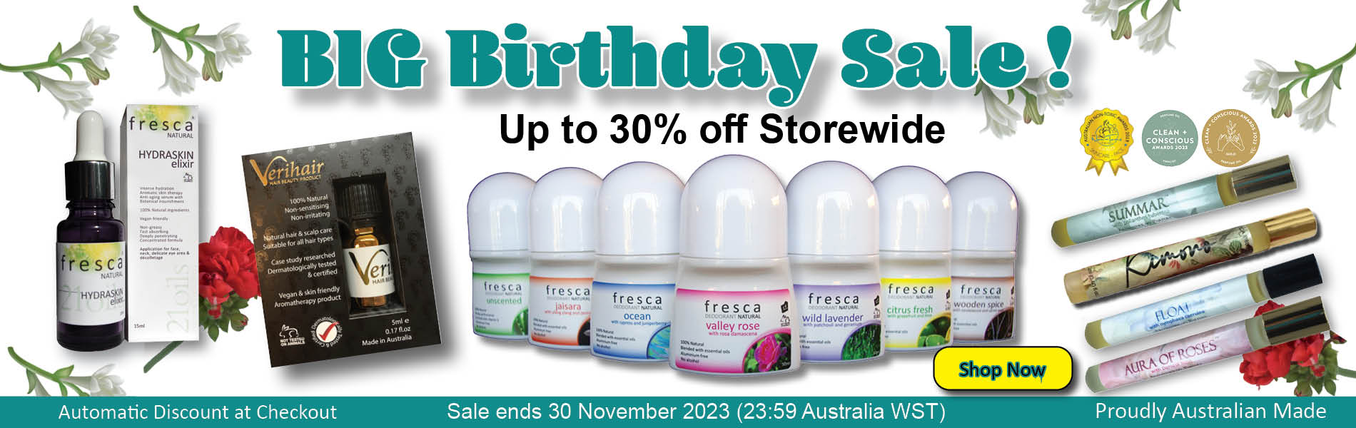 Fresca Natural Big Birthday Sale