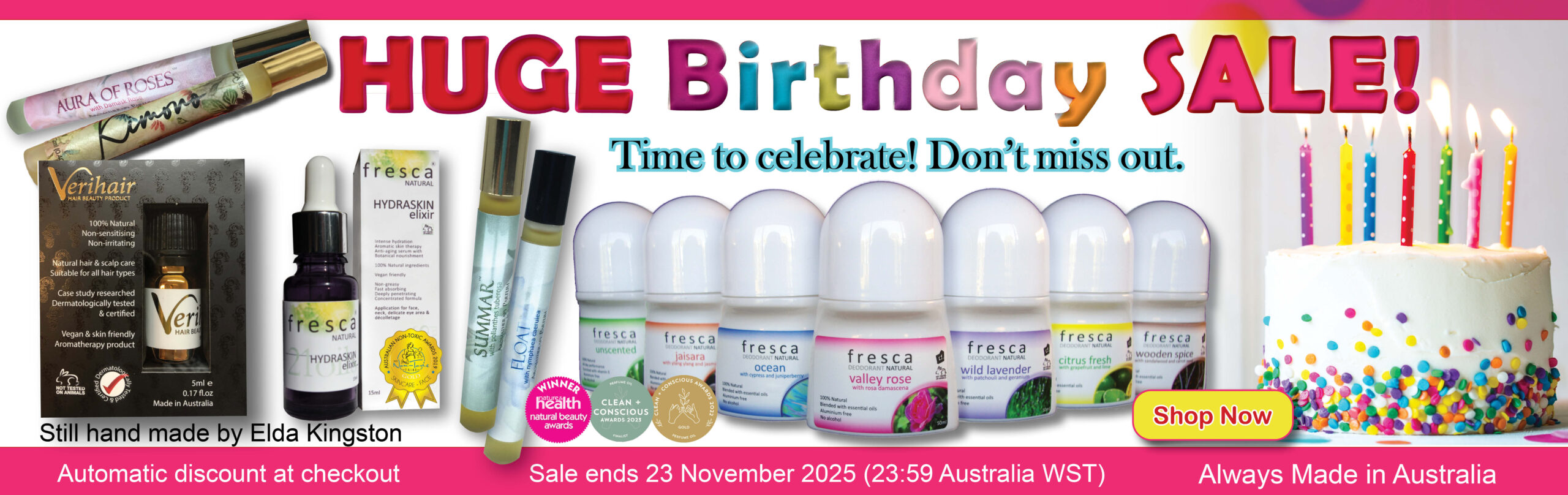 Huge Birthday Sale